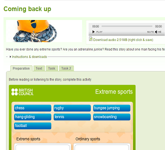 LISTEN TO THE TEXT & DO ONLINE ACTIVITIES (SOURCE: learnenglish.britishcouncil.org) LISTEN TO THE TEXT & DO ONLINE ACTIVITIES (SOURCE: learnenglish.britishcouncil.org)