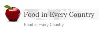 Food in every country (SOURCE: foodbycountry.com)