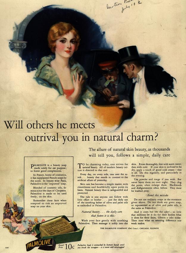 Will others he meets outrival you in natural charm? CLICK TO ENLARGE (SOURCE: library.duke.edu)