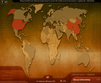INTERACTIVE ACTIVITY (SOURCE: BREATHINGEARTH.NET) INTERACTIVE ACTIVITY (SOURCE: BREATHINGEARTH.NET)