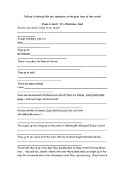 Jesus was born by Rita492 (SOURCE: en.islcollective.com)