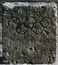 Ancient Rings? Popular myth (and an academic article) has it that the rings were inspired by a similar, ancient design found on a stone at Delphi, Greece READ MORE (SOURCE:worldsstrangest.com)