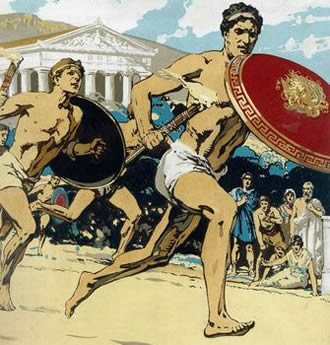WEBQUEST: Olympic Games - You have gone back in time through a magic time machine. You have arrived in Ancient Greece during the time of the first Olympics. You will be a detective to find out about the Olympic games and the people of this time period. The people during this time are very different. They dress different, play different games, and live in different ways than we do. What is your job? You will create a glogster at glogster.com to tell me about all of your experiences during your visit to Ancient Greece (SOURCE: zunal.com)