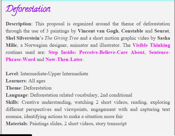 LESSON PLAN (SOURCE: artleast.blogspot.gr)