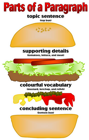 parts of a paragraph