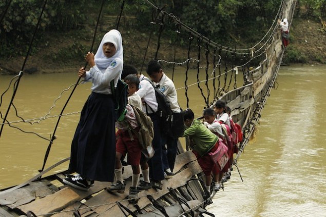 The Treacherous Trip To School (SOURCE: takepart.com)