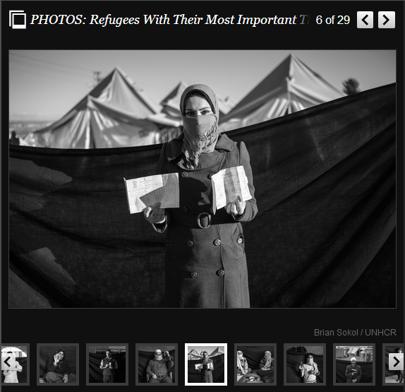 Refugees From Syria, Sudan, Pose With Their Prized Possession In Brian Sokol Project (PHOTOS)-SLIDESHOW WITH DESCRIPTION (SOURCE: huffingtonpost.com)