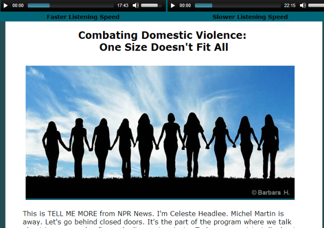 AUDIO TEXT- CLICK TO LISTEN & READ