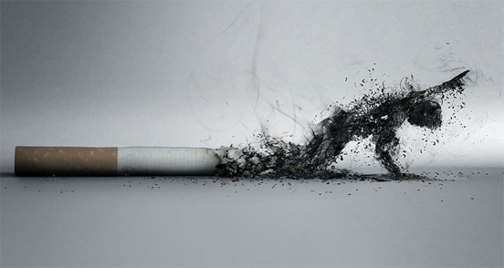 Top 45 Creative Anti-Smoking Advertisements(SOURCE: thedesigninspiration.com)
